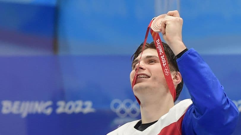 Najlepší hokejista olympiády je Košičan, je to veľká česť